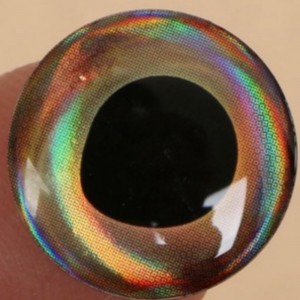 Oko przynęty, rybie oko z kopułą epoksydową