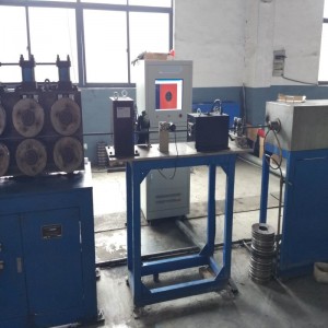 System testowania wiroprądowego on-line dla drutu ze stali sprężynowej ECH7002