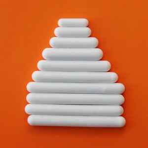 Lab białe Mieszadła magnetyczne z PTFE pokrytymi teflonem Magnesy mieszające