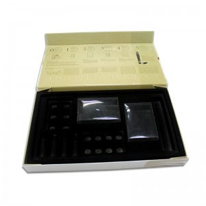 Niestandardowe pudełko upominkowe typu Book do pakowania kosmetyków