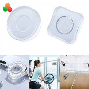 Zmywalny bez kleju do usuwania żelu PU nano chwytające / super kleiste żelowe nanopaki wielokrotnego użytku do samochodu / domu / telefonu