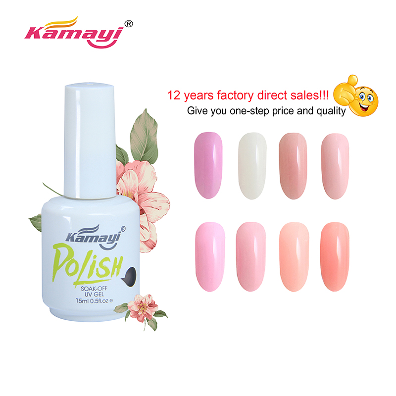 Gorąca sprzedaż kamayi Manicure Color Profesjonalny żelowy lakier do paznokci Zestaw kolorów Prywatna marka Organic UV Gel Gel Polish Lakier do paznokci