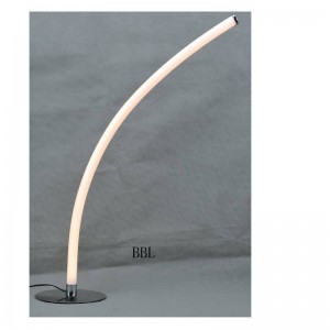 Lampa stołowa LED z akrylową rurką łukową