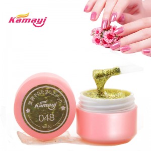 Kamai 2019 nowy produkt 48 kolor farba żel polski lakier do paznokci żel UV moczyć żel do paznokci żel UV