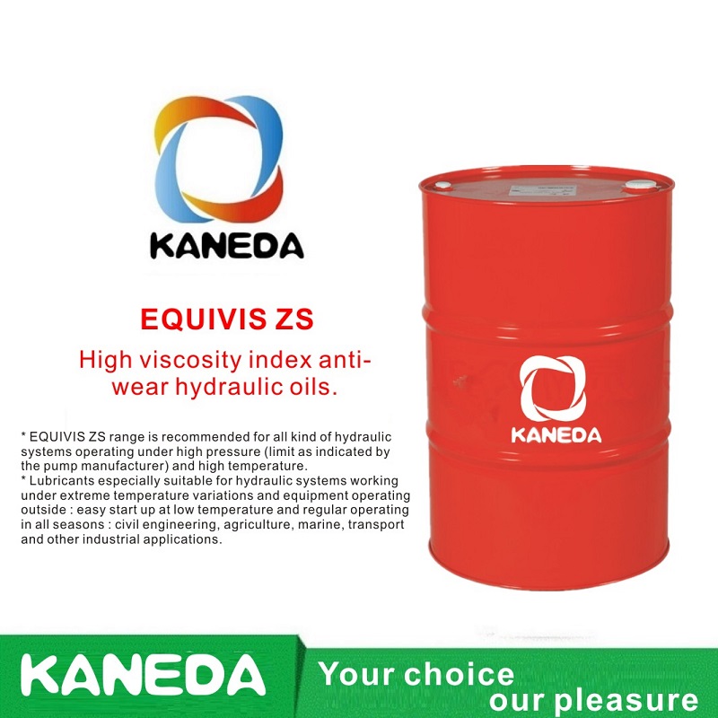 KANEDA EQUIVIS ZS Oleje hydrauliczne o wysokim wskaźniku lepkości, odporne na zużycie.