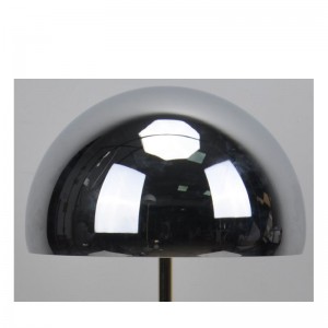 Lampa stołowa LED z białą marmurową podstawą