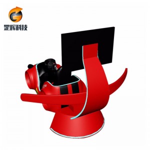 Racing Simulator VR Machine Globalna gorąca sprzedaż park rozrywki tematyczny trzyosiowy samochód wyścigowy VR