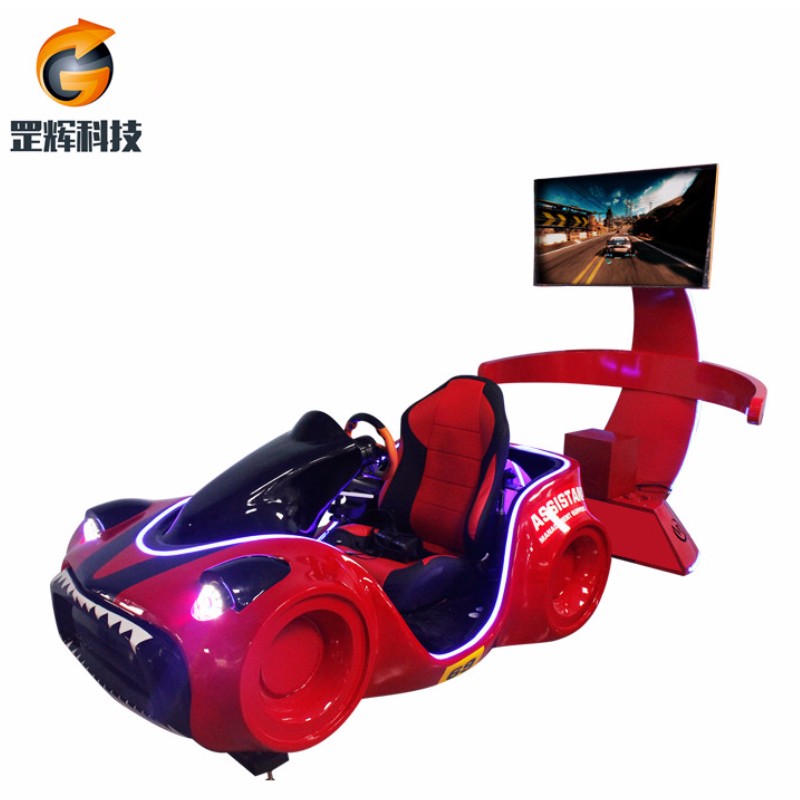 Racing Simulator VR Machine Globalna gorąca sprzedaż park rozrywki tematyczny trzyosiowy samochód wyścigowy VR