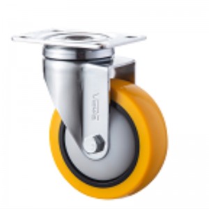 Średnia stawka - Chromowa obudowa z Orange TPE koło