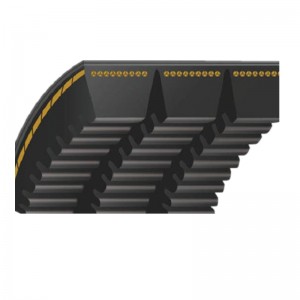 Pasek klinowy OFT z surowym, zębatym kauczukiem