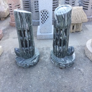 Kamienne latarnie kamienne Rzeźby i rzeźby Naturalne Czysta praca ręczna Wyjątkowość