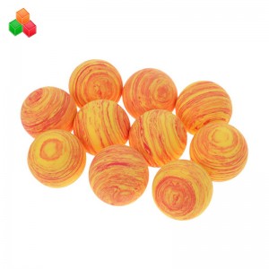 Nowy produkt wysokiej jakości piłki z pianki eva o niestandardowym rozmiarze nadruku miękkie piłki z pianki eva do golfa \/ masażu \/ plac zabaw dla dzieci