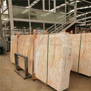 Złote marmurowe płyty pająka