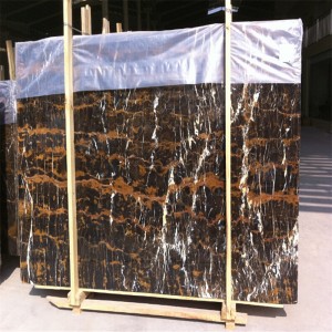 Portoro Gold Marble Slab Stone dekoracyjny