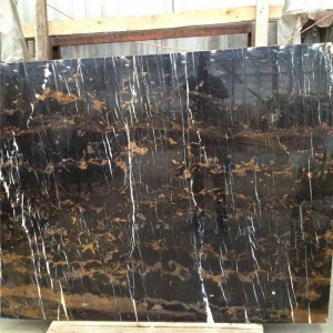 Portoro Gold Marble Slab Stone dekoracyjny