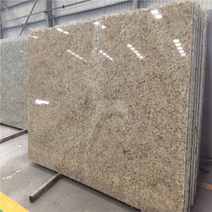 Ozdobna granitowa płyta Giallo