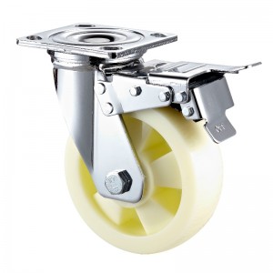 Heavy Duty - Chromowana obudowa z czarnym kółkiem TPE 4