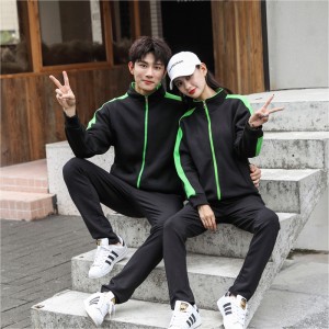 # 309-Berber Dwukolorowa bluza z zamkiem