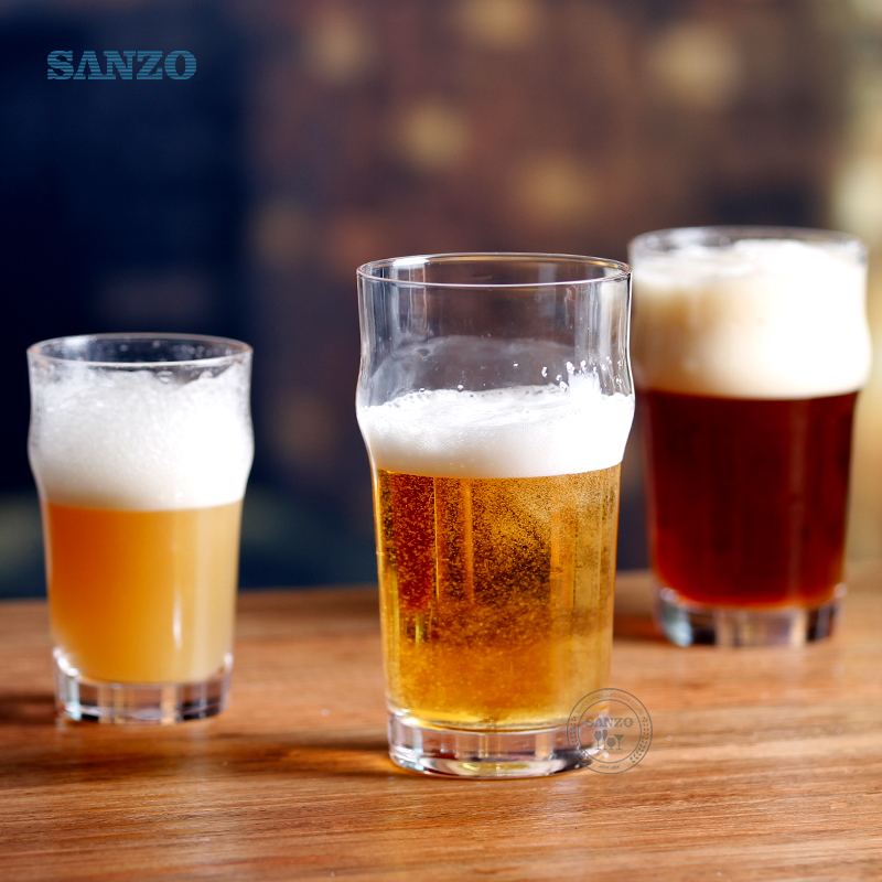 Sanzo 8 Oz Szklanka do piwa Dostosowana szklanka do piwa Imprezowa szklanka do piwa