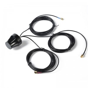 IP67 Zastosowanie na zewnątrz Przykręcany GPS Glonass 4G LTE WIFI Combo Antena Kombinowana antena dachowa