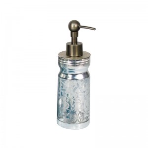 Zestaw szklanych akcesoriów łazienkowych