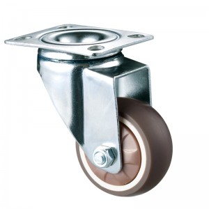 Lekka, chromowana obudowa z miękkim bieżnikiem Koło TPR 14