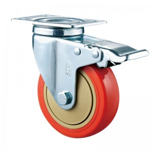 Medium Duty - Chromowana obudowa z pomarańczowym kółkiem TPE 16