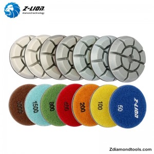 ZL-16KW Polerowane posadzki z suchego żywicy betonowej