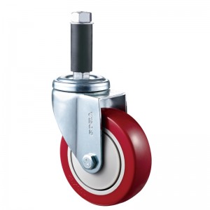 Medium Duty - Chromowana obudowa z czerwonym kółkiem Diamand TPE