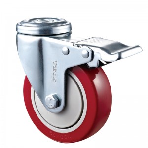 Medium Duty - Chromowana obudowa z czerwonym kółkiem Diamand TPE