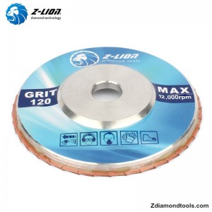 ZL-WMC6401 aluminiowe diamentowe tarcze ścierne granitowe do kamienia