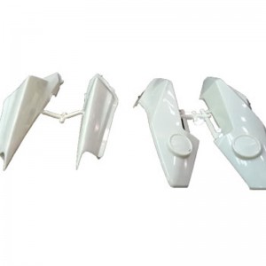 Lewa i prawa osłona motocykla