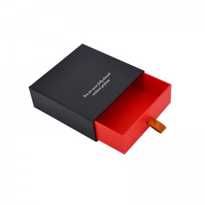 Niestandardowe dwukolorowe klasyczne pudełko upominkowe z szufladą