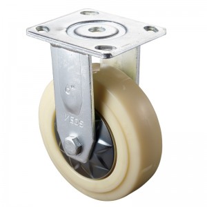 Heavy Duty - Chromowana obudowa z białym kółkiem TPE 2