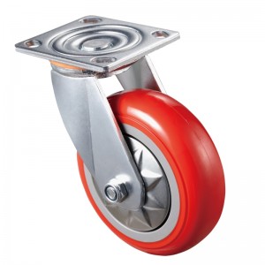 Heavy Duty - Chromowana obudowa z czerwonym kółkiem TPE 3