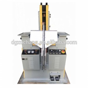 obciskanie górnej części buta czyni używaną maszynę do butów