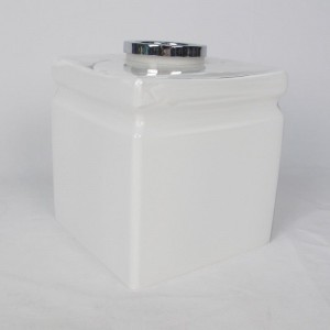 Biały zestaw akcesoriów łazienkowych