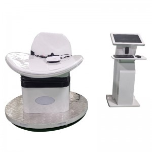 Muzyka porywająca wirtualna rzeczywistość zjeżdżalnia vr na nartach szklanych