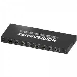 Obsługa matrycy V2.0 HDMI 4x4 Ultra HD 4Kx2K @ 60Hz HDCP2.2 18 Gb \/ s