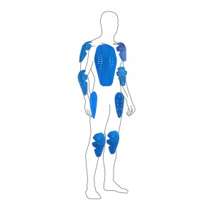 Pianka ACF jest wytwarzana w specjalnym korpusie ochronnym do ochrony ludzkiego ciała. (ACF)