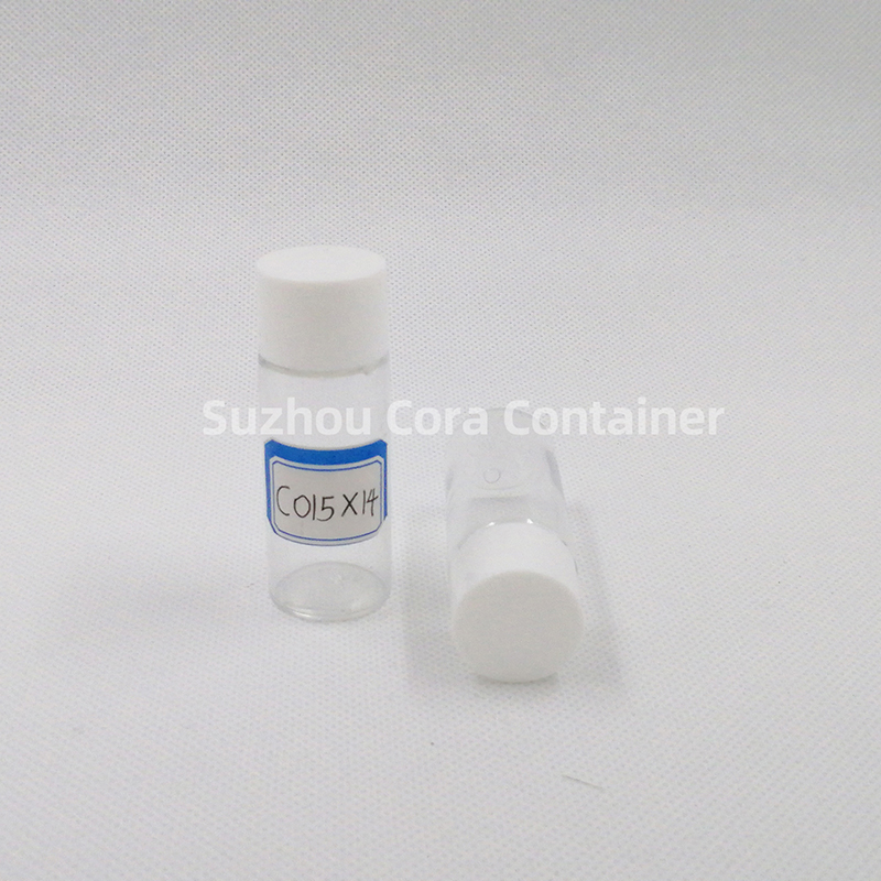 15ml Neck Size 14mm Pet Plastic Cosmetic Bottle z nakrętką