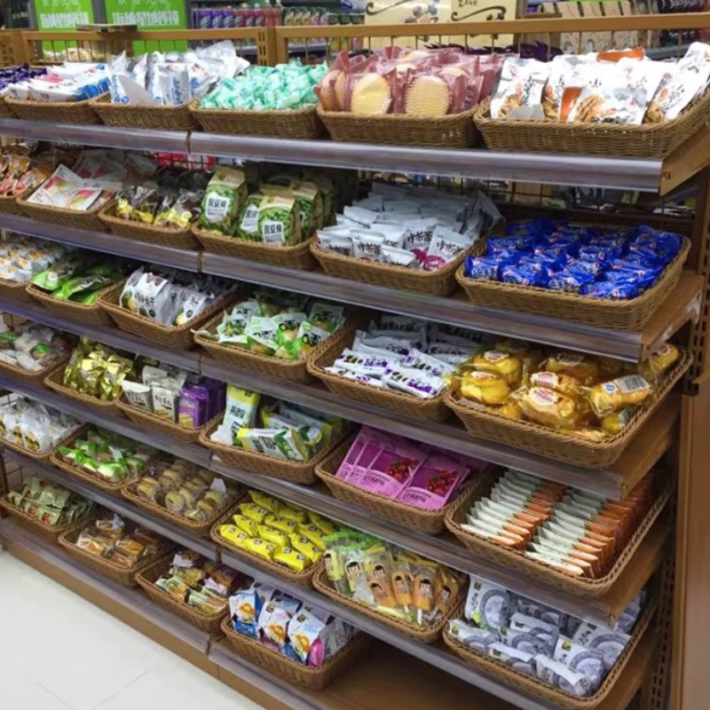 Kosz ekspozycyjny w supermarkecie