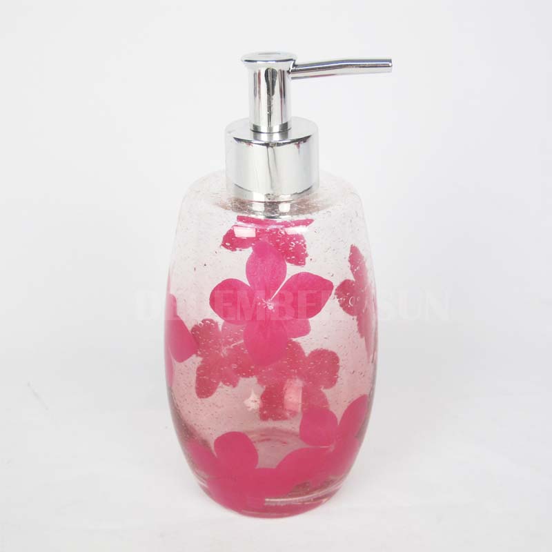 Zestaw szklanych akcesoriów łazienkowych 6 szt