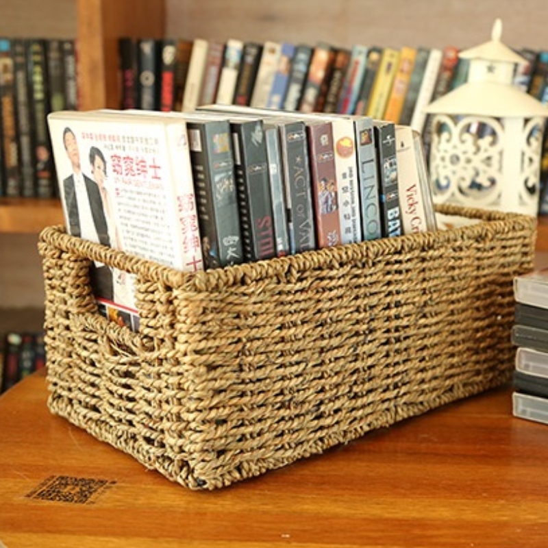 Kosz do przechowywania sypialni z podszewką