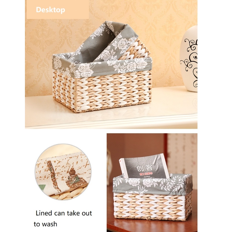 Tkany zestaw słomy z wkładką