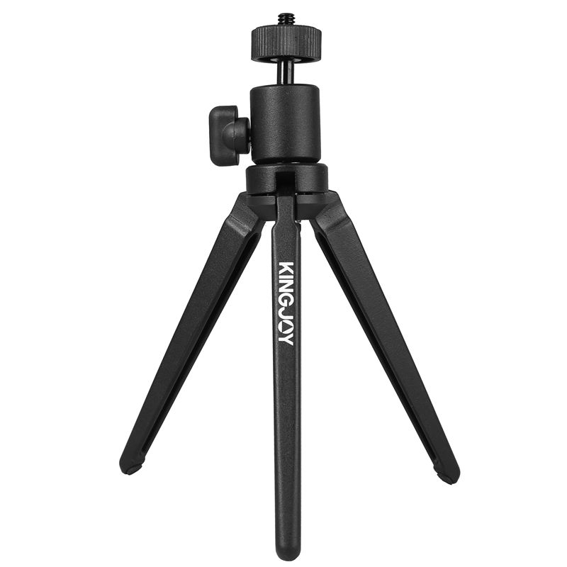 KINGJOY Mini Aluminium Tabletop Aparat Fotograficzny M5 z 360 Stopniowo obrotową główką kuli