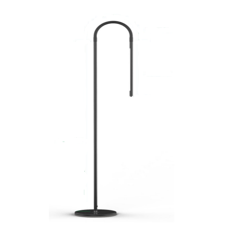 5118 Nowoczesna dekoracja salonu domowego, lampa podłogowa black metalowa