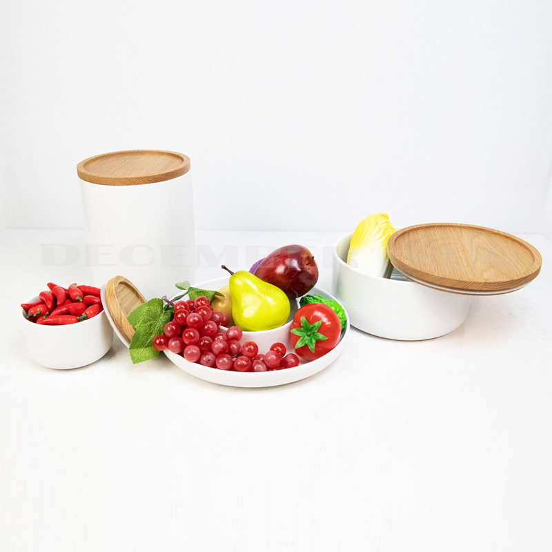 Sprzedaż hurtowa ceramiki z akcesoriami do kuchni drewnianej