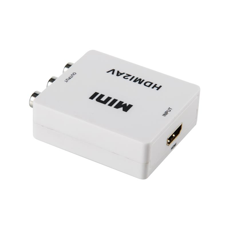 Miniaturowy konwerter HDMI na AV / RCA 1080P