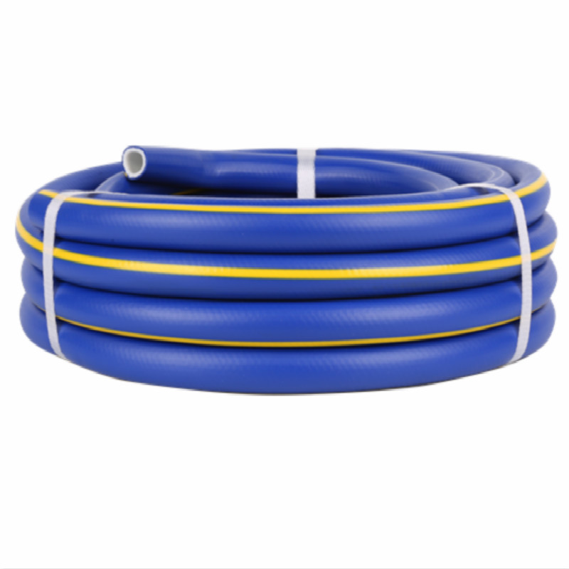 3-warstwowy kolorowy pleciony wąż z żółtą linią Superflex PVC wąż wodny